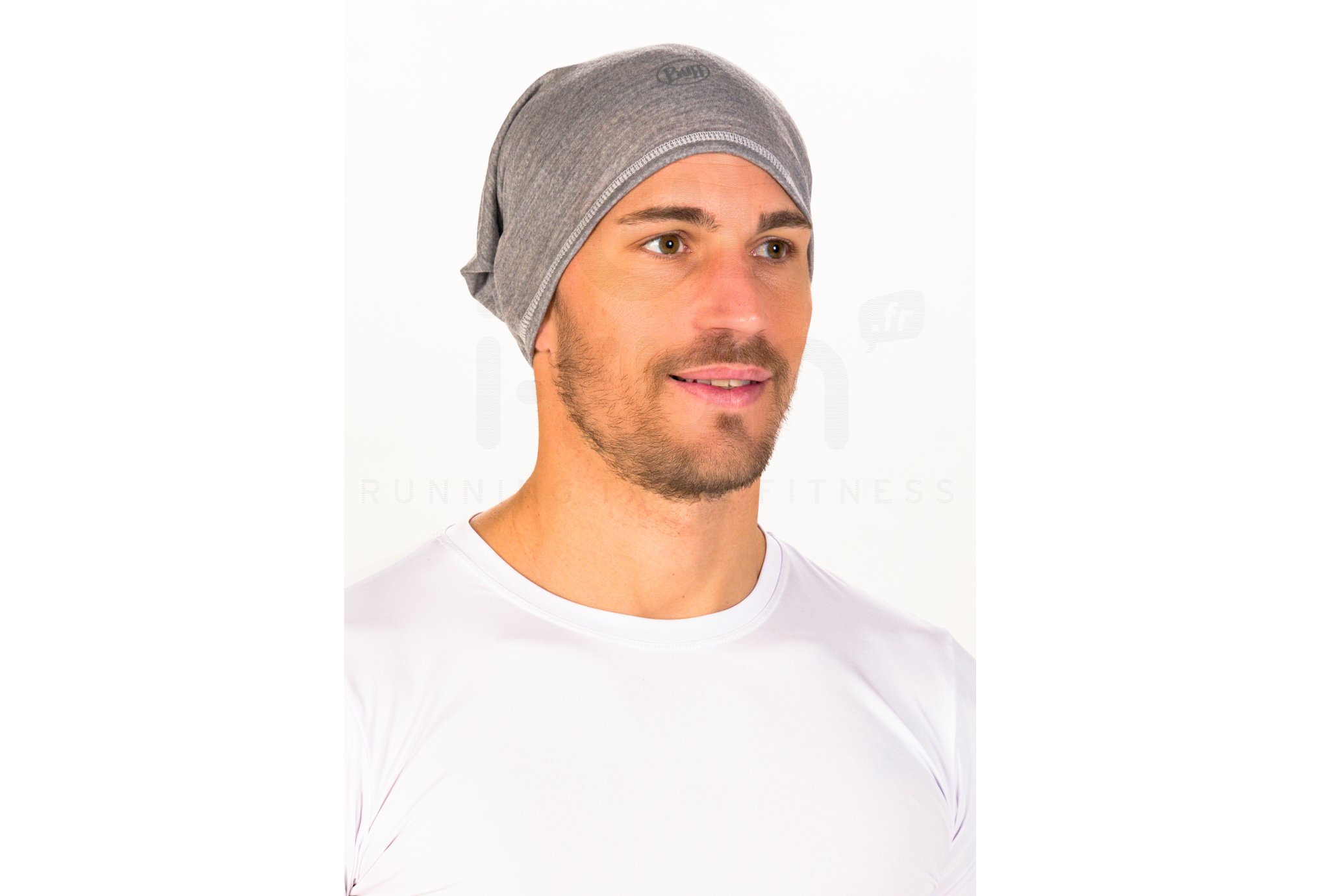 Buff Lightweight Merino Wool Solid Light Grey