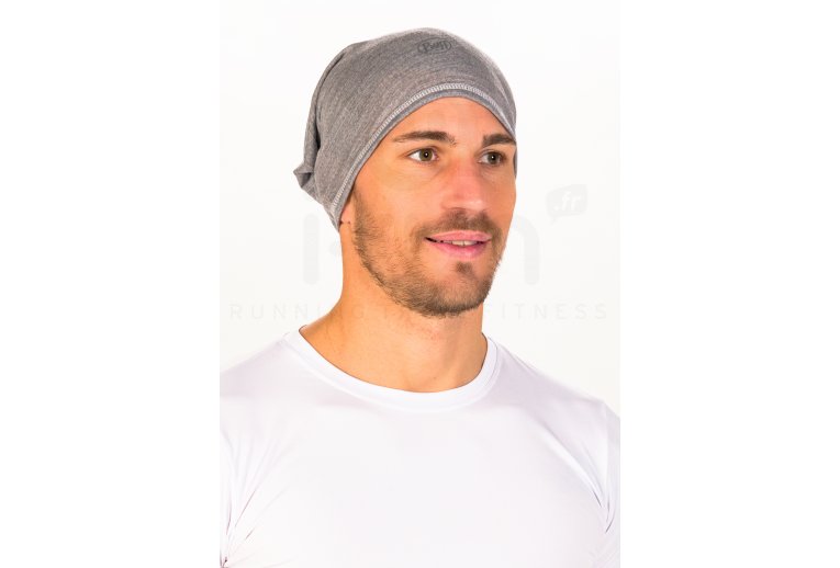 Buff Lightweight Merino Wool Solid Light Grey