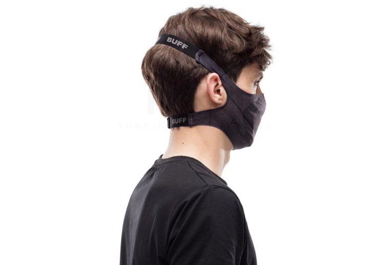 Buff Masque Filtrant Solid Black 