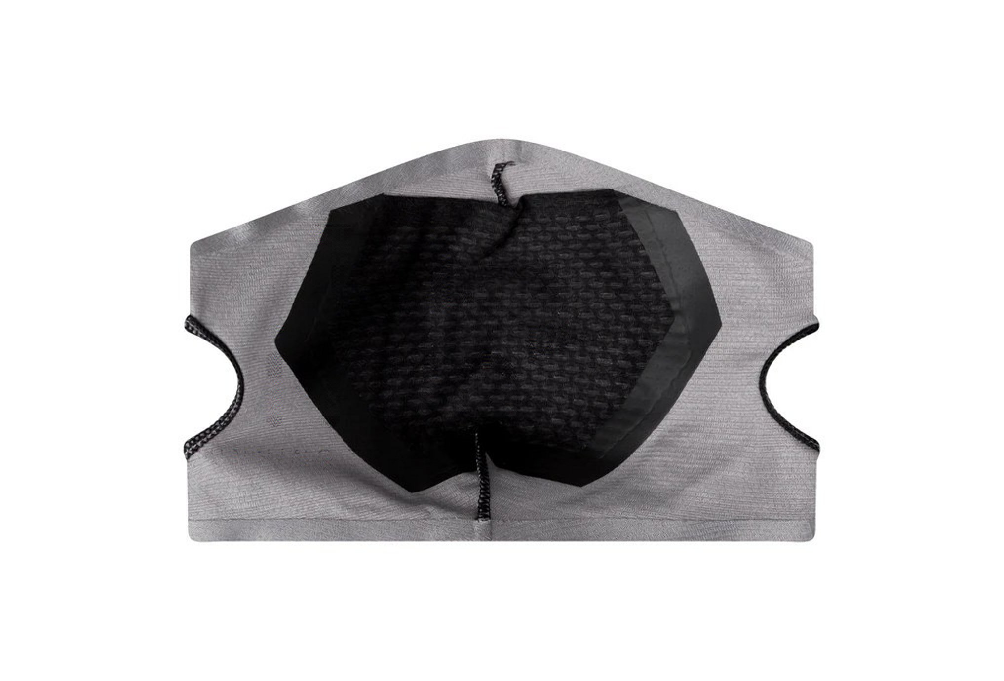 Buff Masque Filtrant Solid Grey Sedona