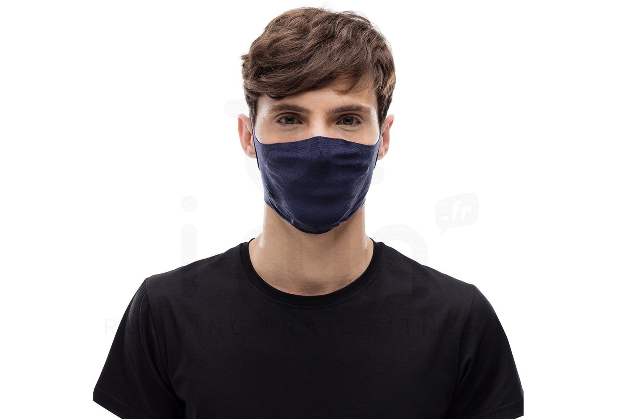 Buff mascarilla con filtro Solid Night Blue