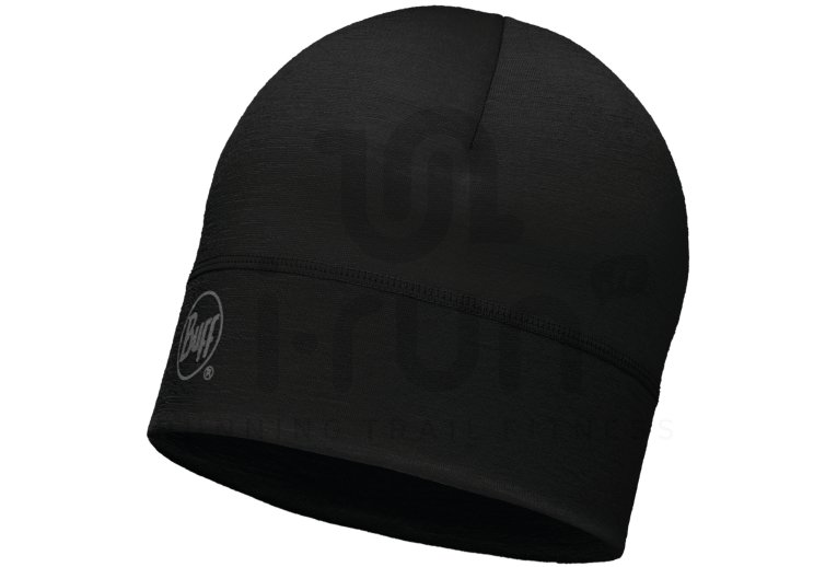 Buff Merino Wool Solid Black