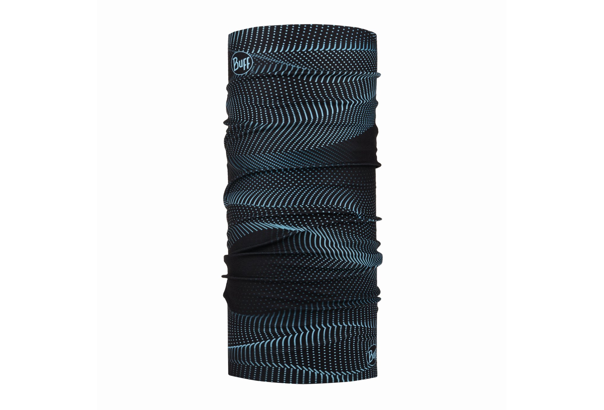 Buff tubular Original Glow Waves Black