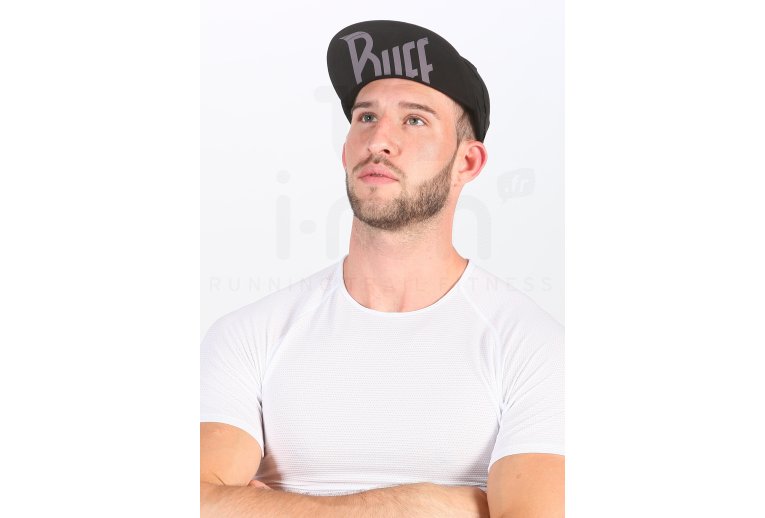 Buff Pro Run Cap R-Solid Black