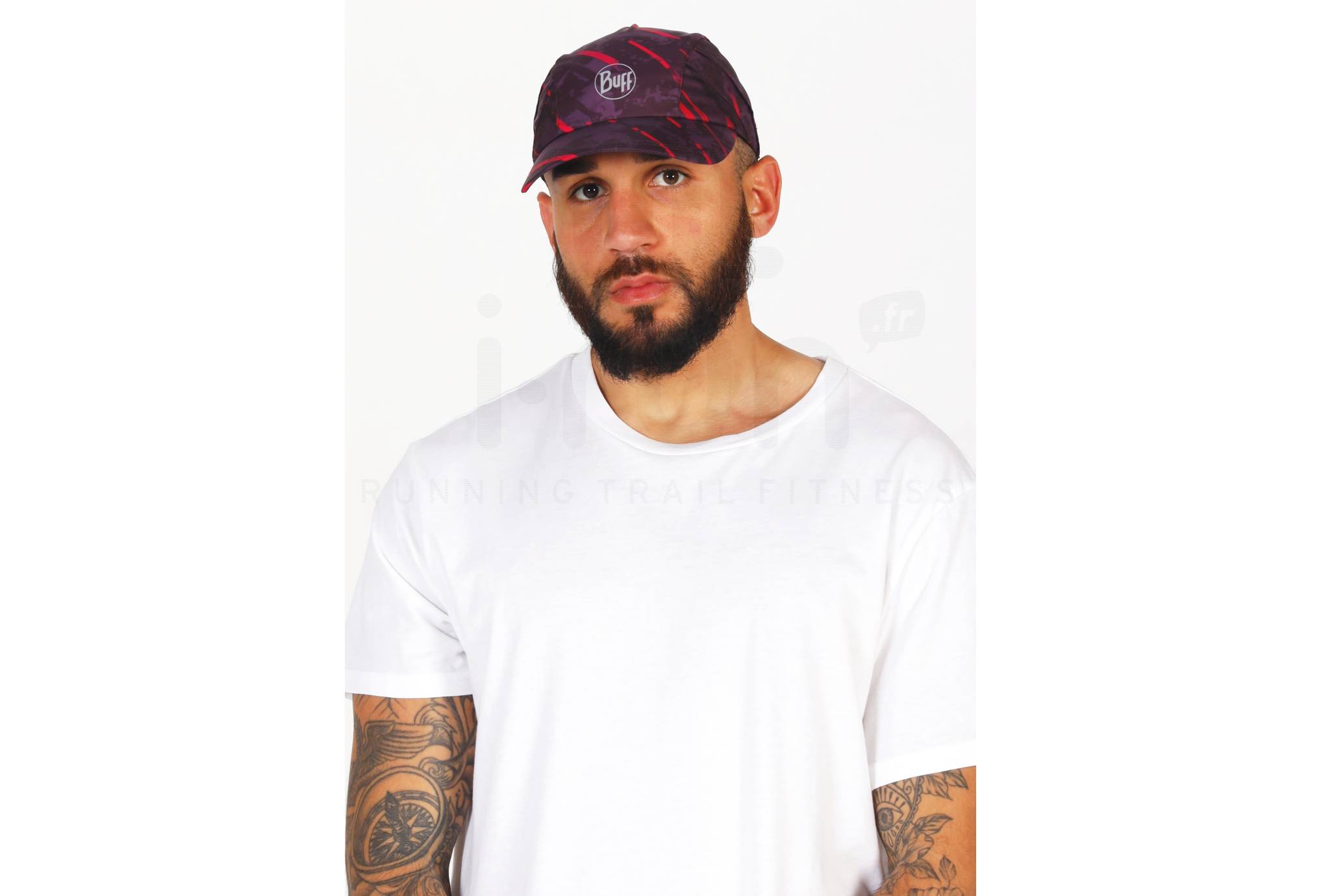 Buff Pro Run Cap Stray rosa