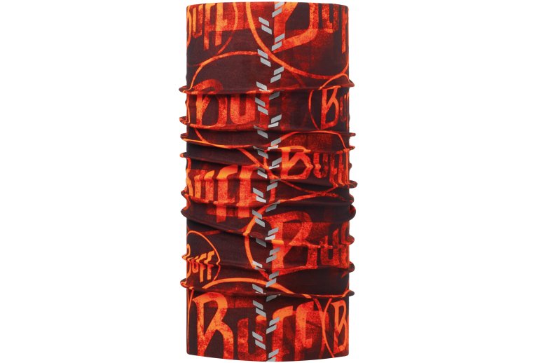 Buff Braga de cuello Reflective R-Multi Logo Orange Fluor