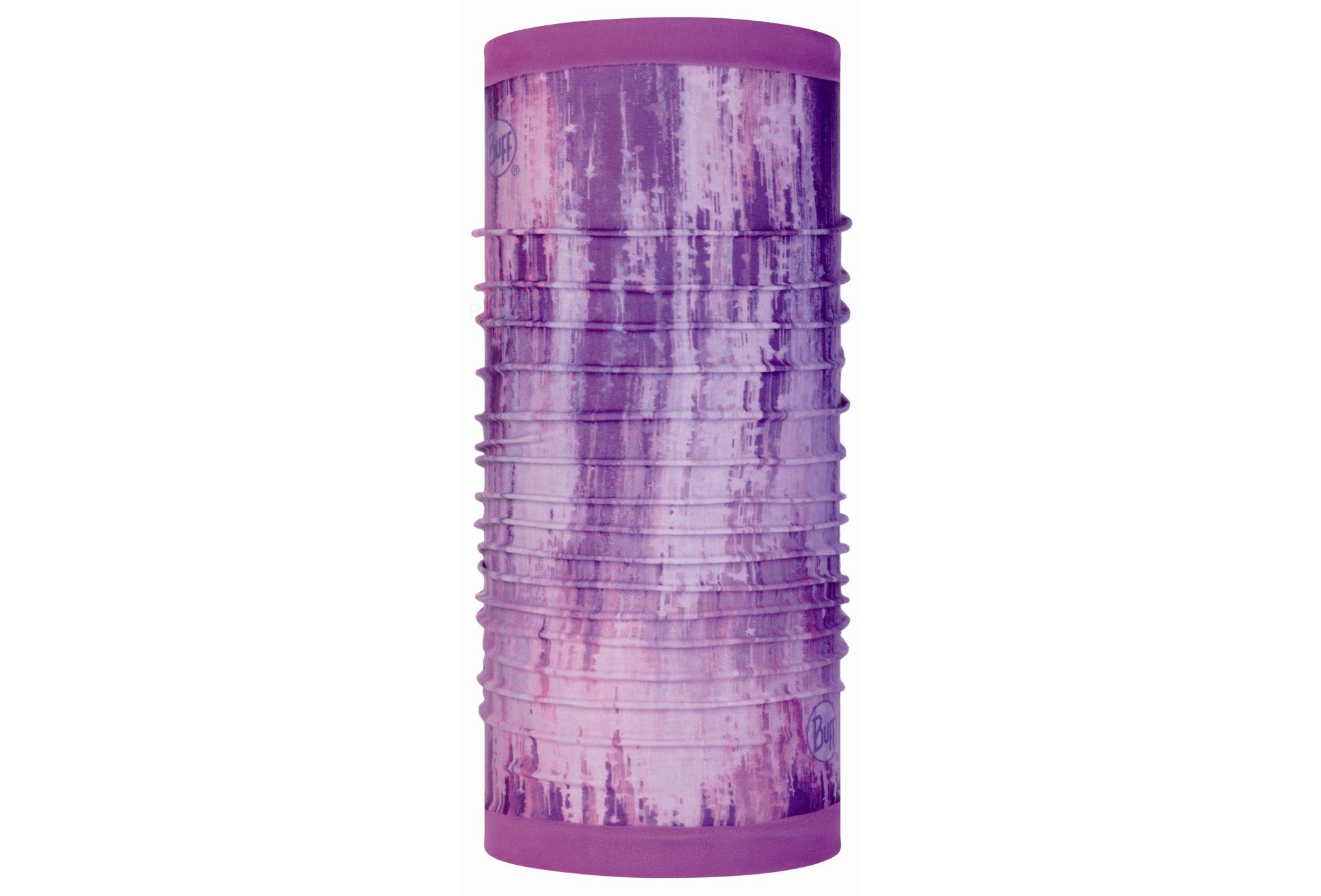 Buff tubular Reversible Polar Pearls Mauve