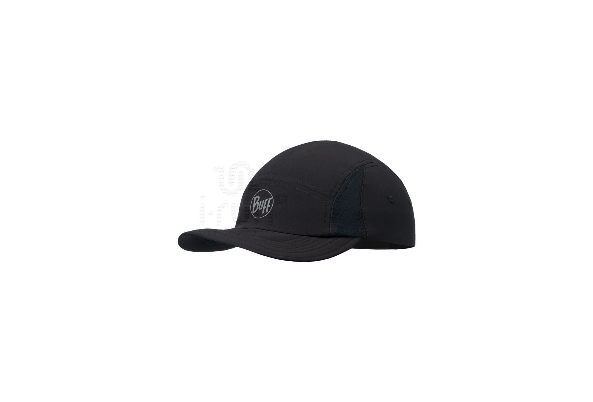 Buff Run Cap R-Solid Black