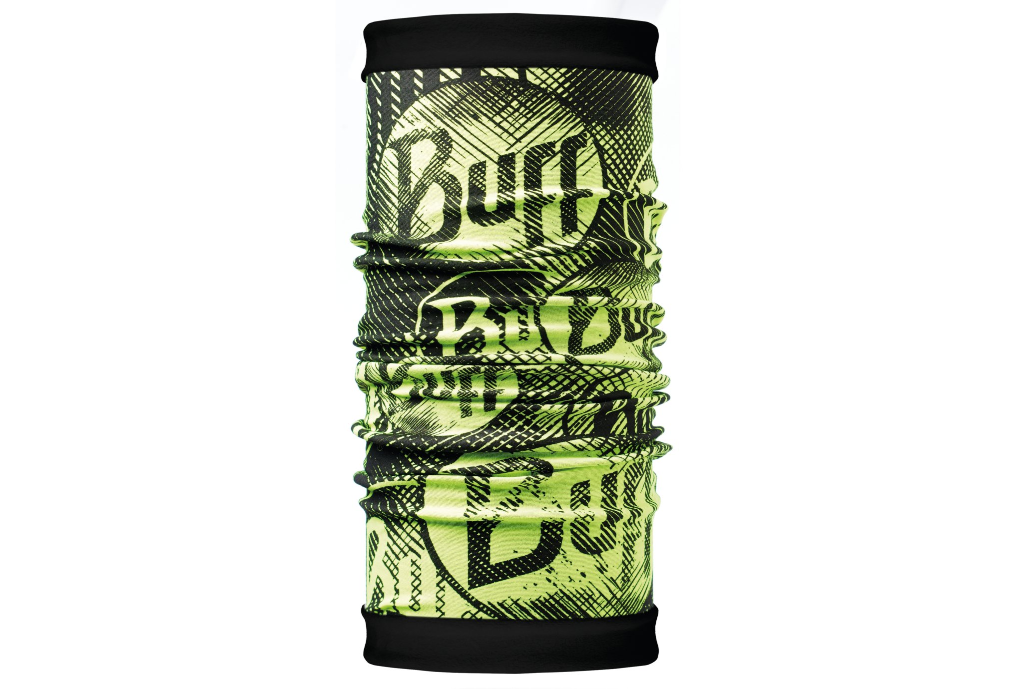 Buff Braga de cuello Reversible Polar Tech Log US/ Black