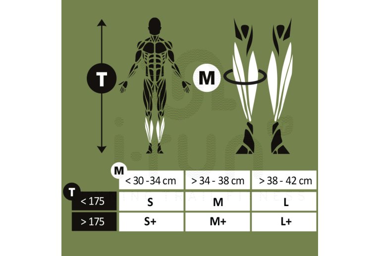 BV Sport pantorrilleras Booster Origine