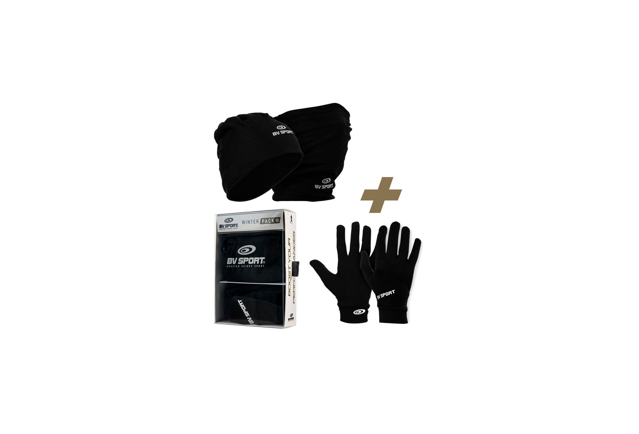 BV Sport Pack bonnet multifonctions et gants running Bonnets / Gants
