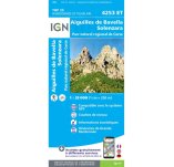 Carte IGN Aiguilles de Bavella Solenzara 4253ET