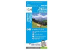 Carte IGN Bagn�?res-de-Bigorre 1747ET