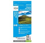 Carte IGN Cha�ne des Puys 2531ET