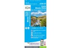 Carte IGN Corte Monte Cinto 4250OT