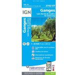 Carte IGN Ganges 2742ET