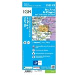 Carte IGN Les Arcs La Plagne 3532ET