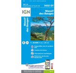 Carte IGN Massif des Bauges 3432OT