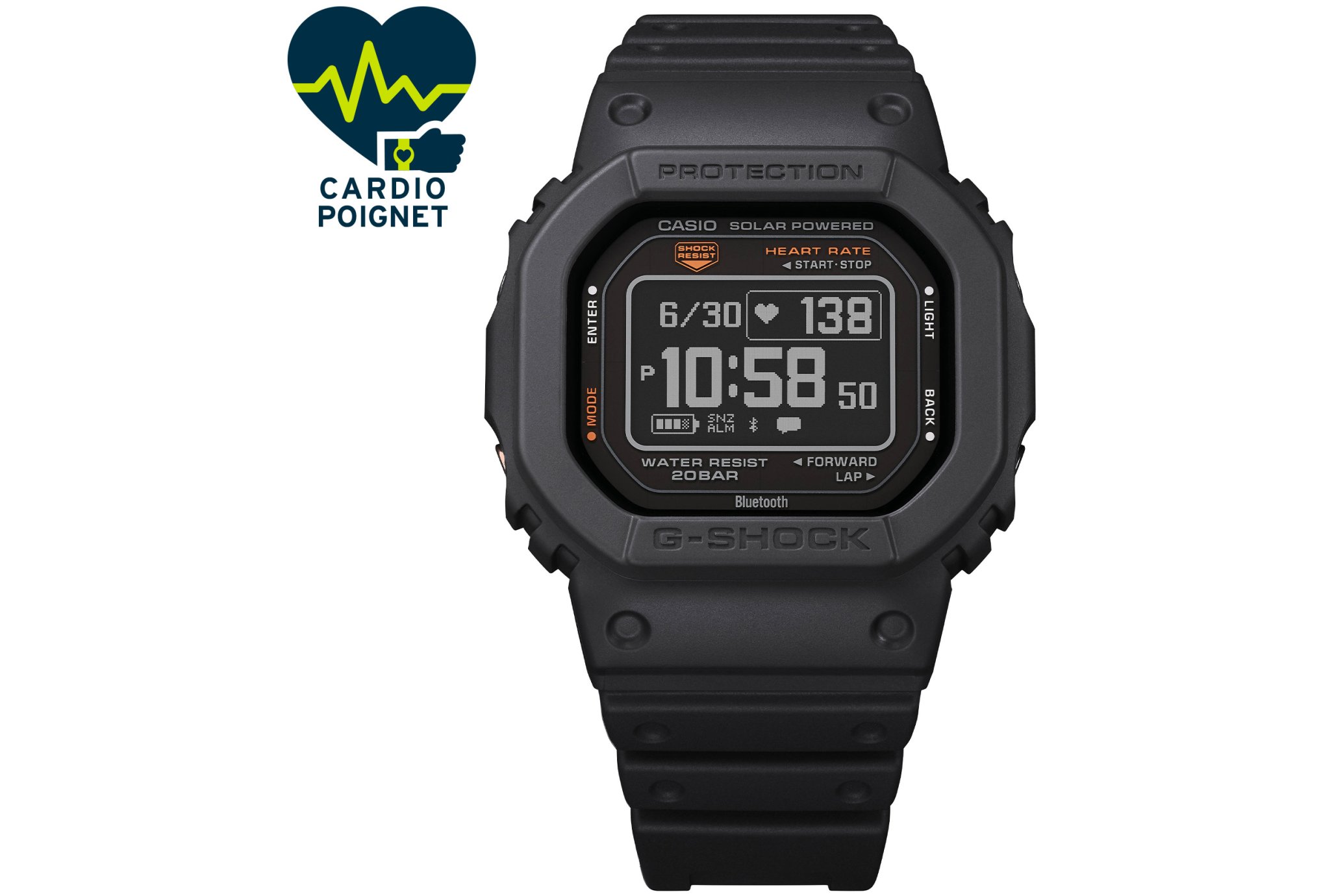 Casio G-SHOCK DW-H5600-1ER Cardio-Gps
