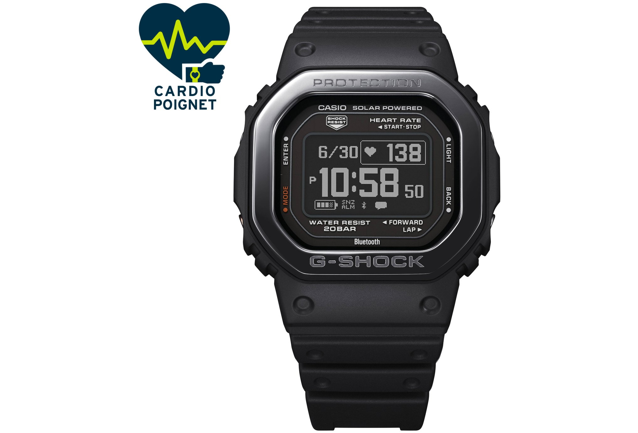 Casio G-SHOCK DW-H5600MB-1ER Cardio-Gps