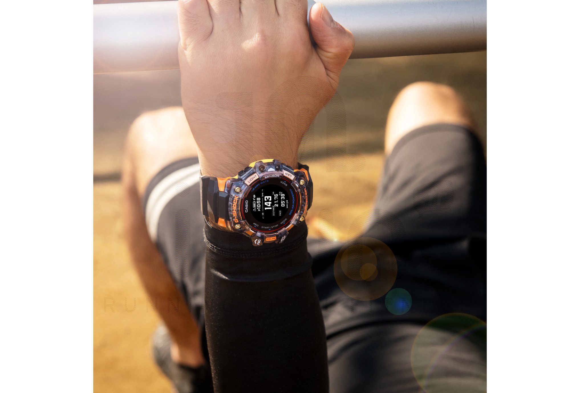 Casio G-SQUAD HR GBD-H1000-1A4ER