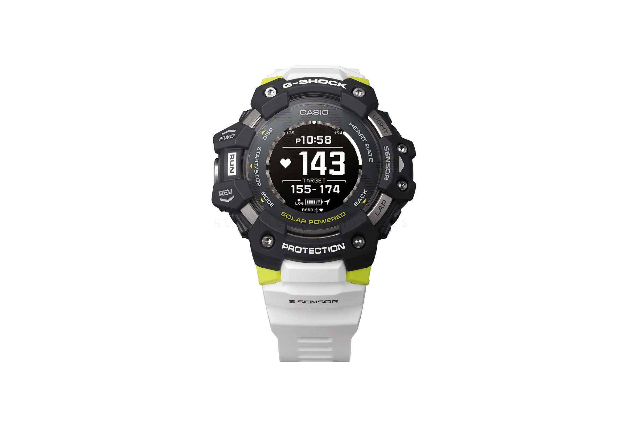 Casio G-SQUAD HR GBD-H1000-1A7ER