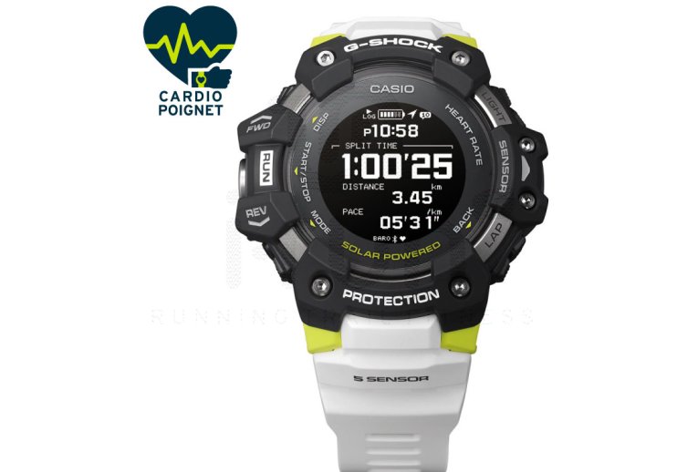 Casio G-SQUAD HR GBD-H1000-1A7ER