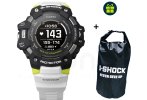 Casio G-SQUAD HR GBD-H1000-1A7ER et sac �tanche G-Shock offert