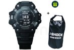 Casio G-SQUAD HR GBD-H1000-1ER et sac �tanche G-Shock offert