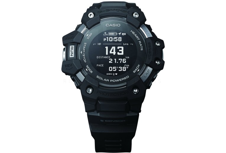 Casio G-SQUAD HR GBD-H1000-1ER et sac �tanche G-Shock offert