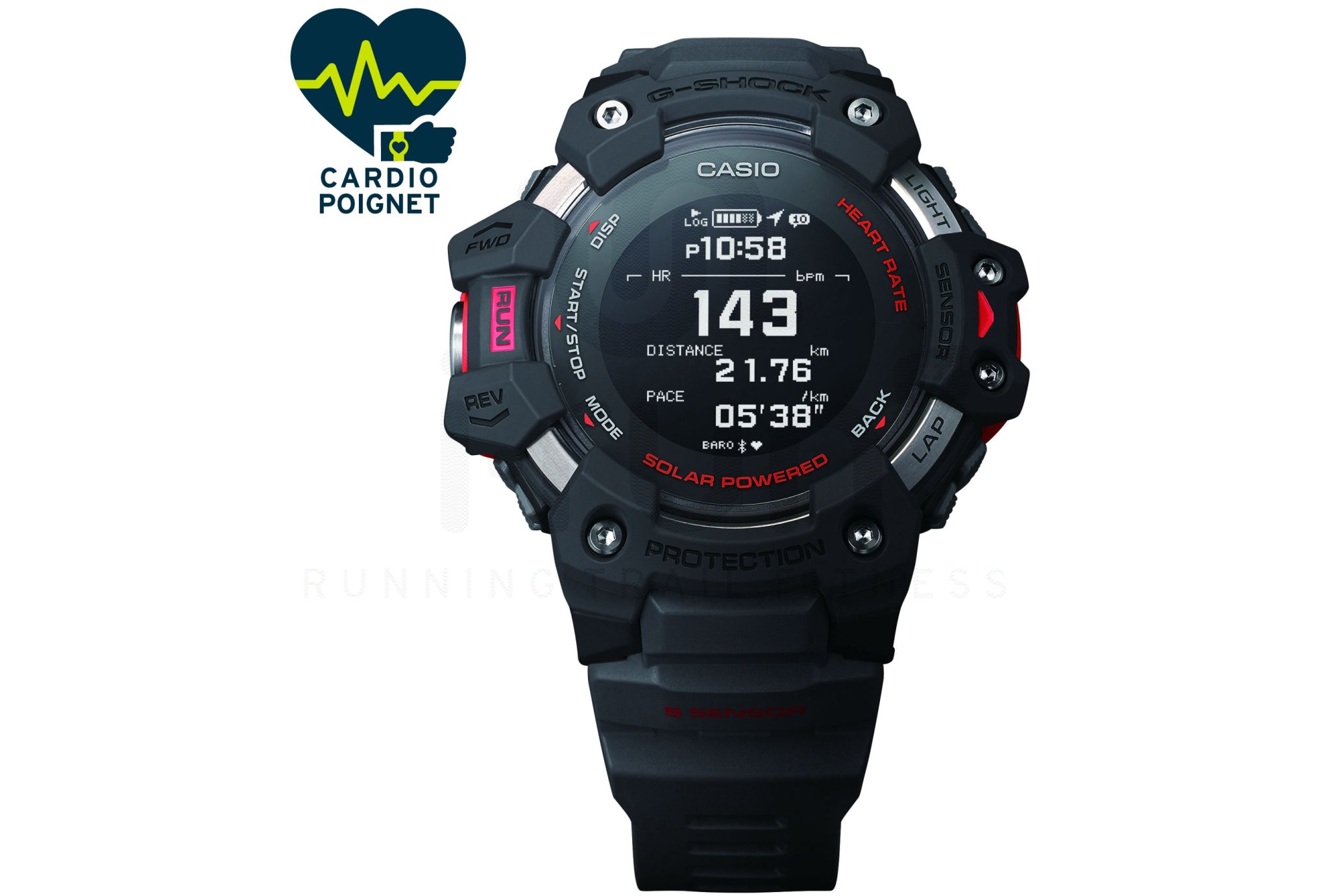 Casio G-SQUAD HR