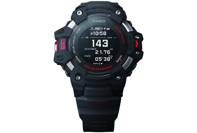 Casio G-SQUAD HR GBD-H1000-8ER et sac �tanche G-Shock offert 
