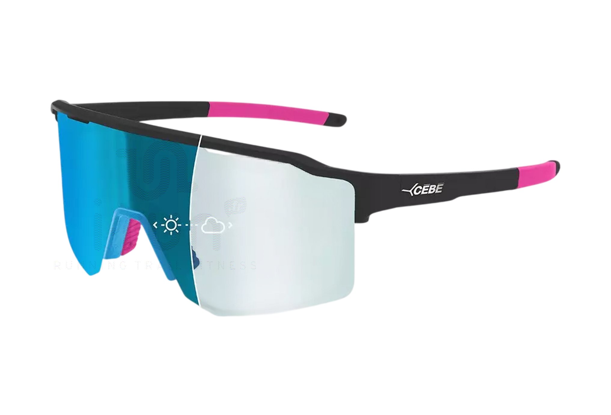 C�b� Outflow S Lite Photochromic 1-3 Grey Blue