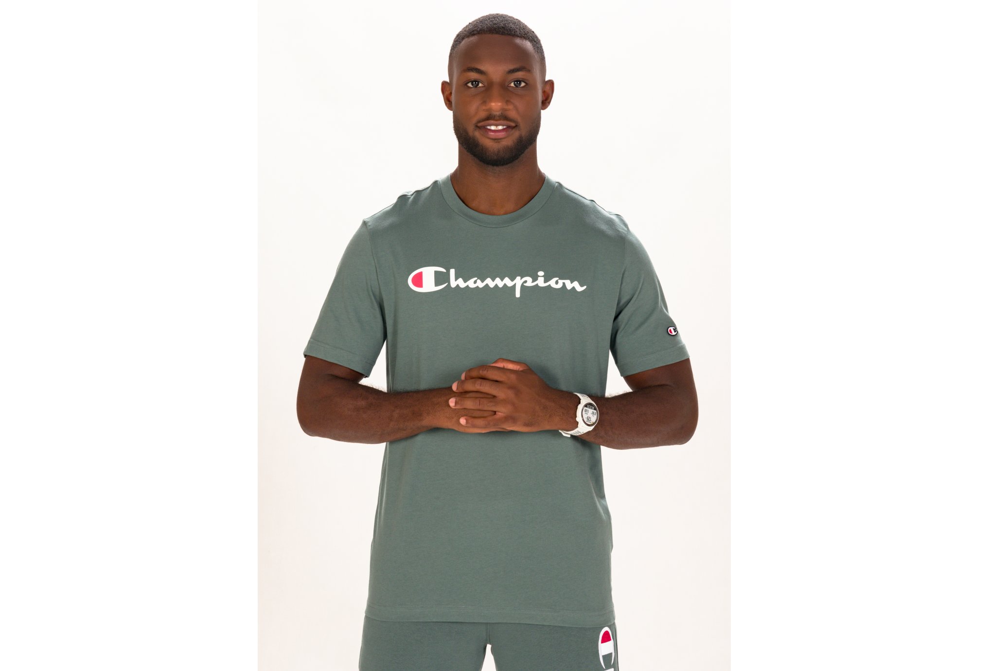 Champion Crewneck M vêtement running homme