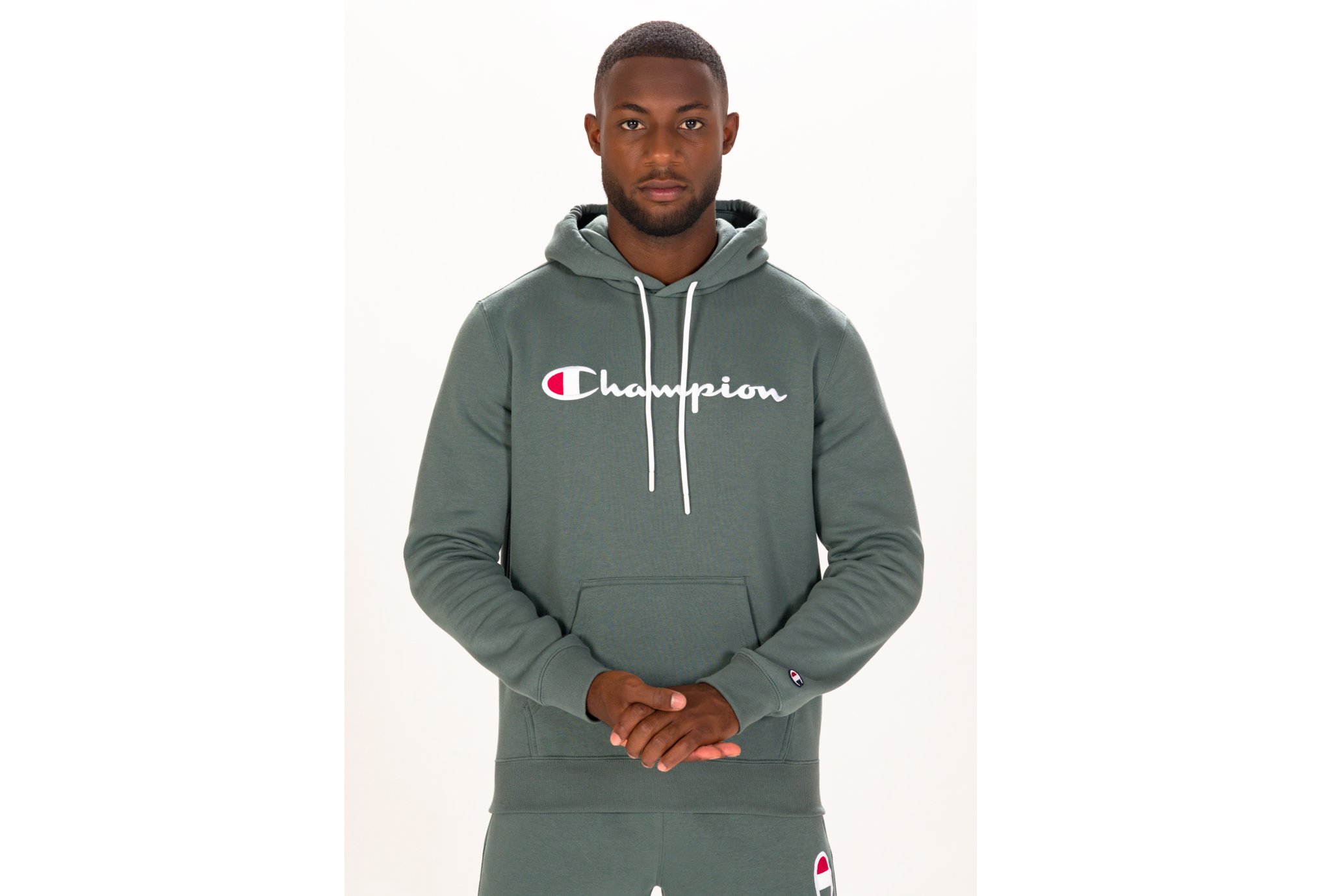 Champion Hooded M vêtement running homme