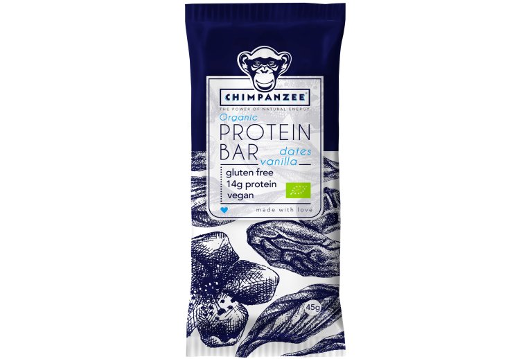 Chimpanzee Barre prot�ines - Dattes/Vanille 