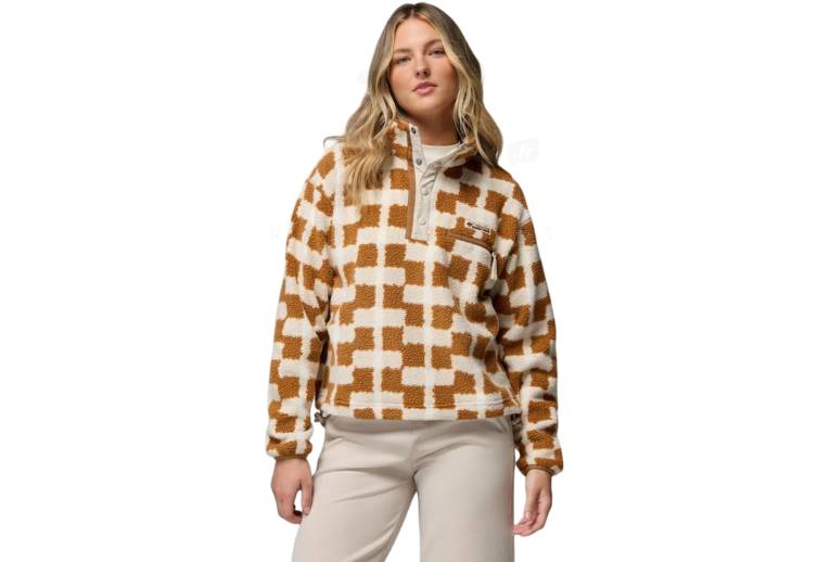 Columbia Helvetia II Printed Cropped Damen