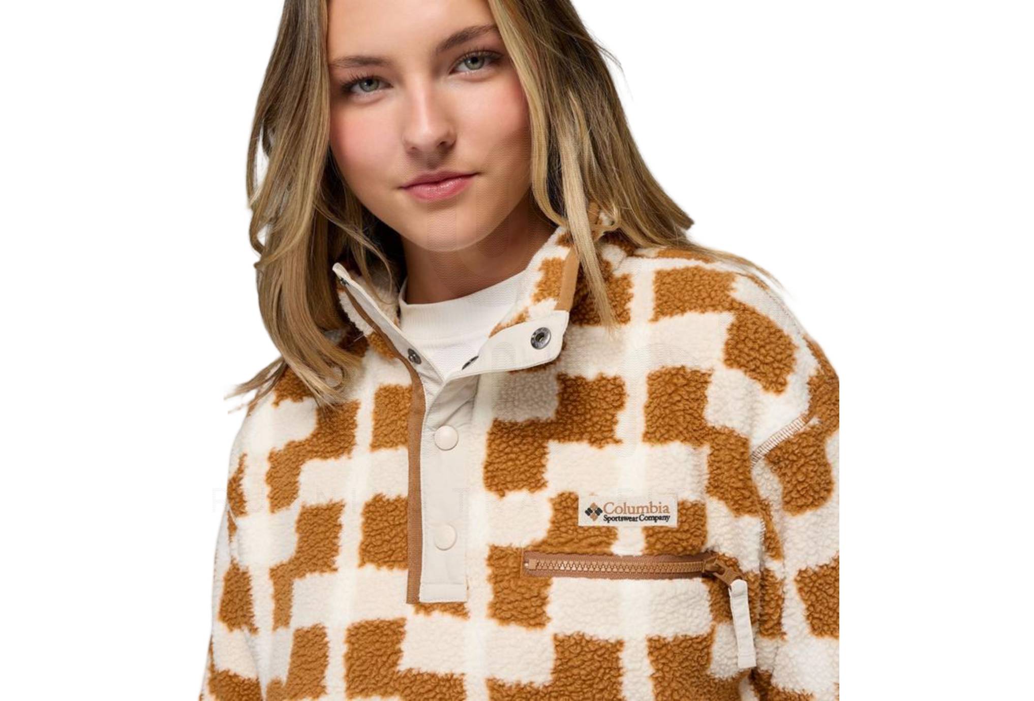 Columbia Helvetia II Printed Cropped Damen