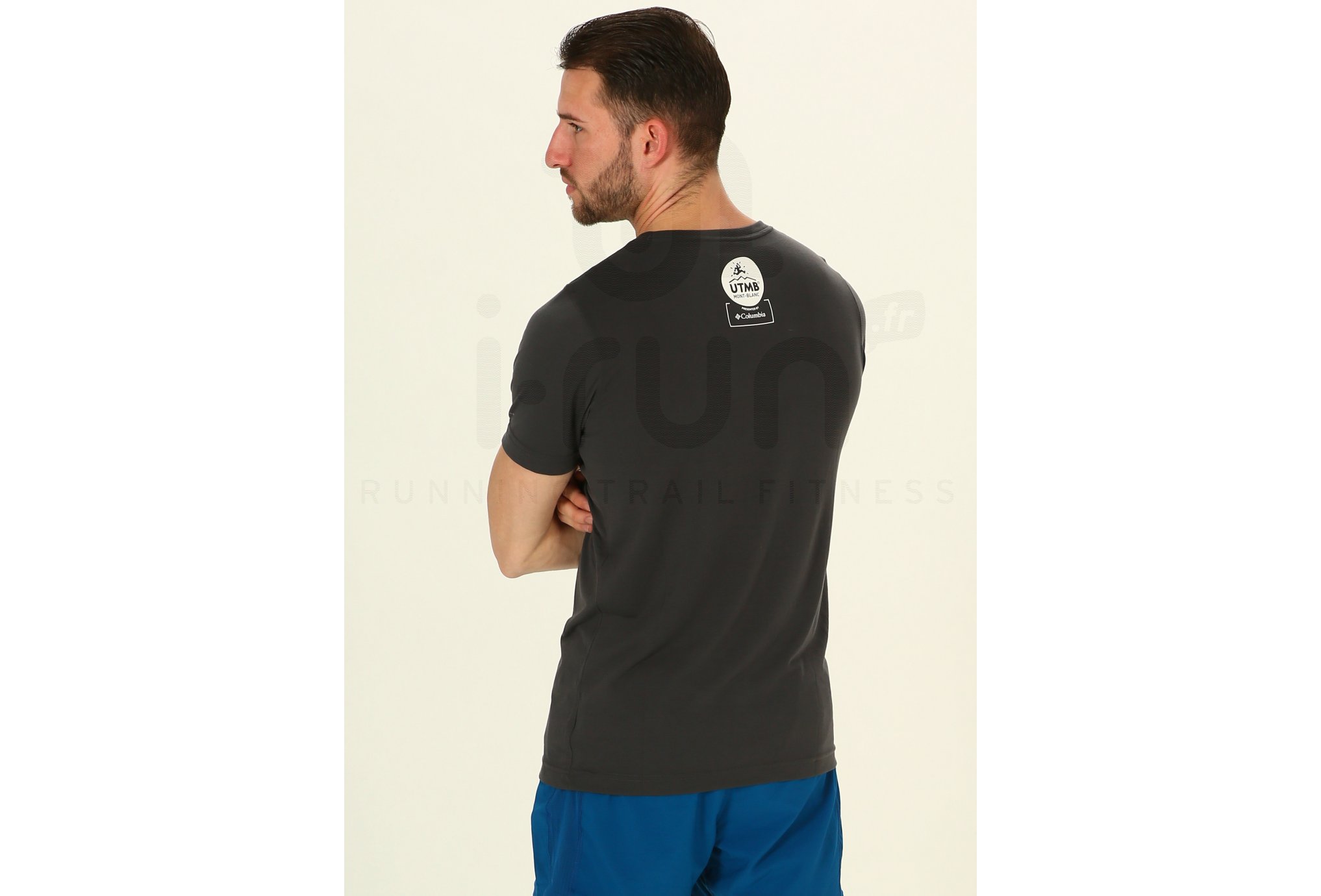Columbia Camiseta manga corta Montrail Vise Le Col UTMB