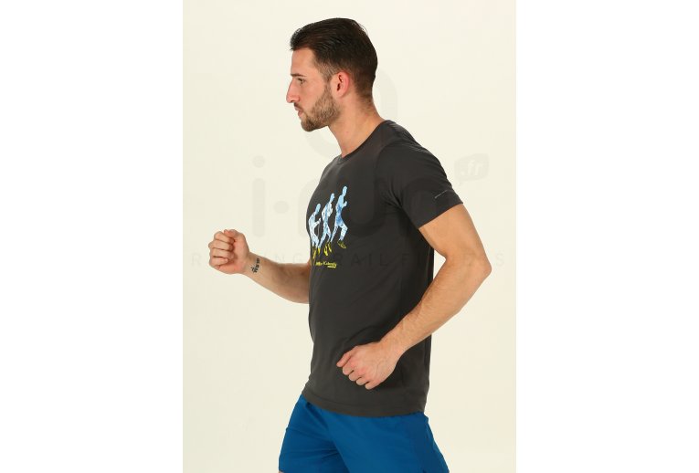Columbia Camiseta manga corta Montrail Vise Le Col UTMB