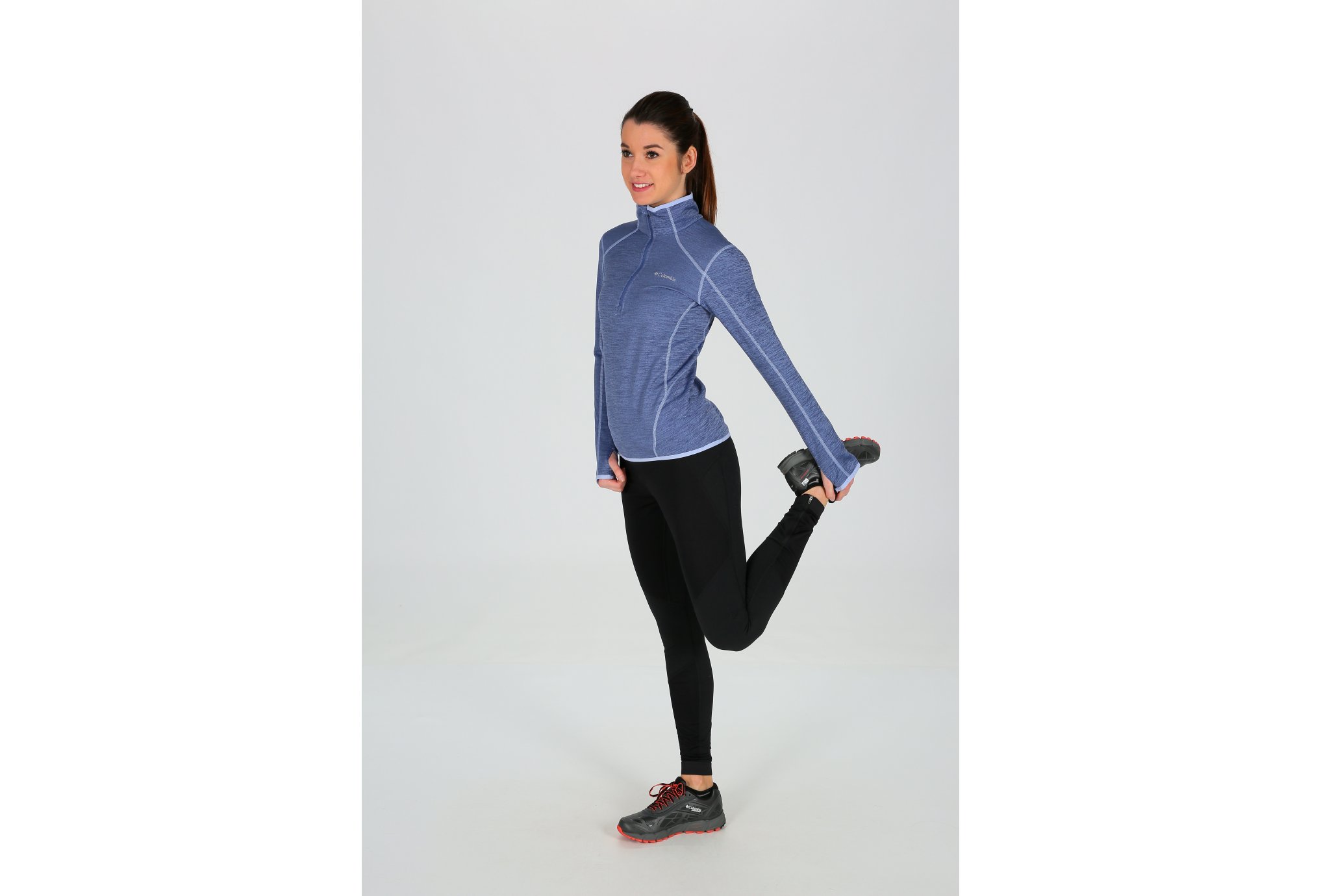 Columbia Camiseta manga larga Sapphire Trail Half Zip