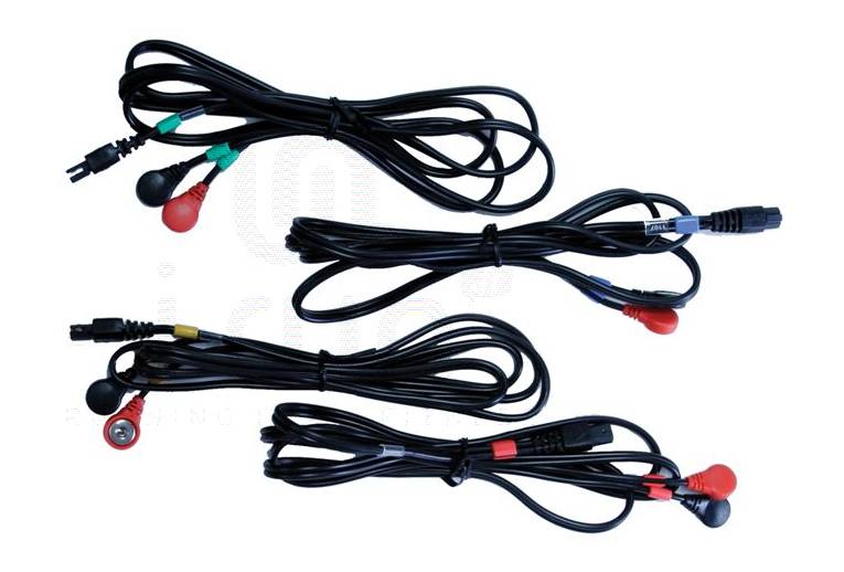 Compex Set de 4 c�bles Snaps 