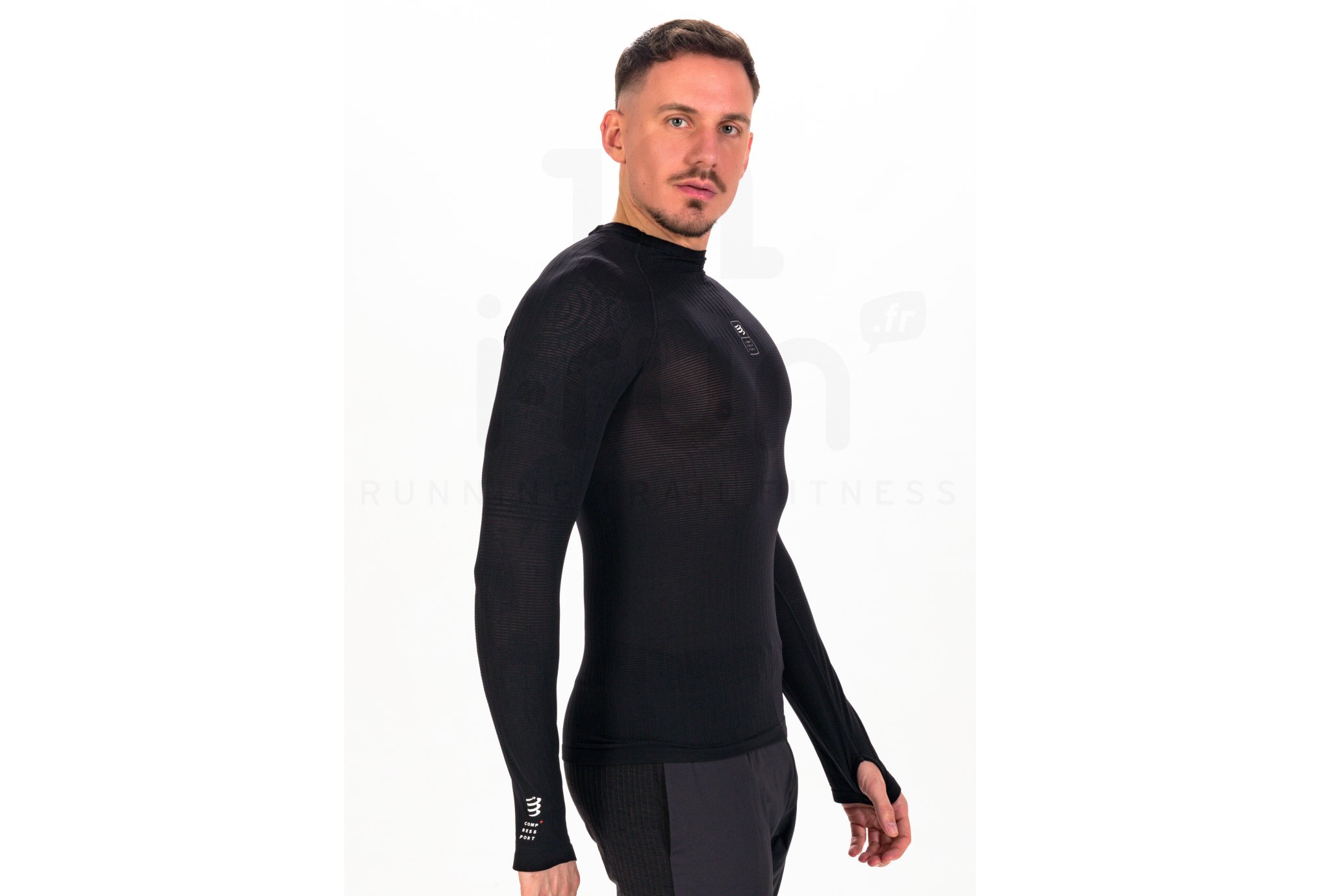 Compressport camiseta manga larga 3D Thermo 110G