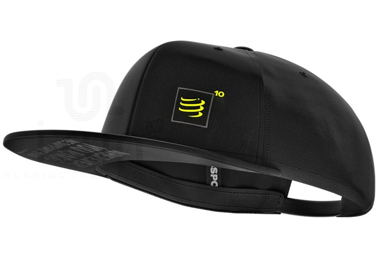 Compressport Flat Cap Black �dition 10 Years 