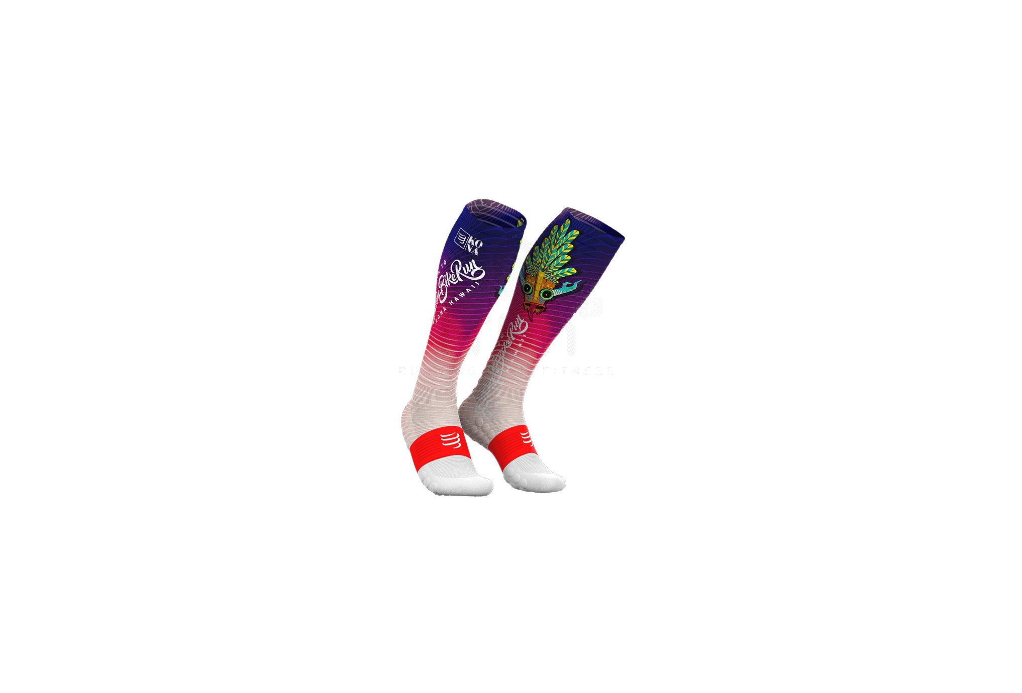 Compressport Calcetines Full Socks Oxygen Kona 2018