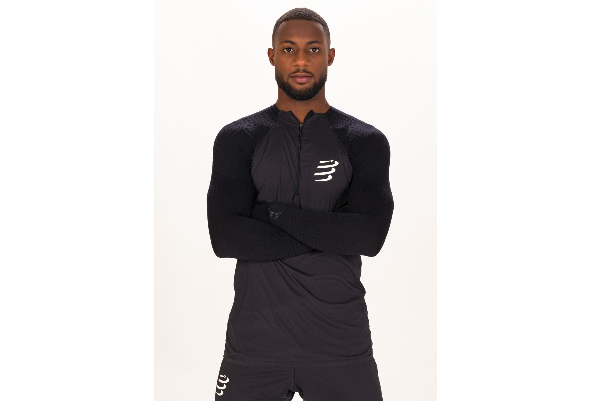 Compressport Hurricane Windproof Seamless M vêtement running homme