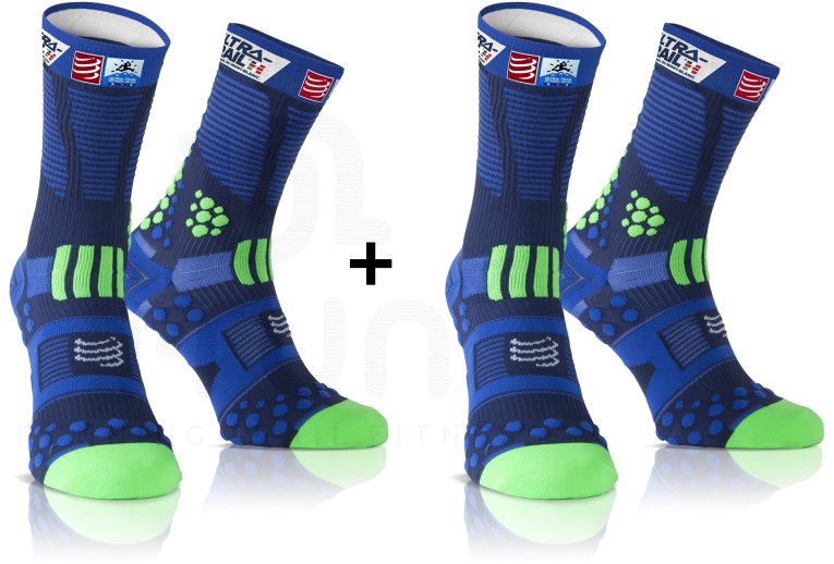 Compressport Pack Chaussettes Pro Racing Ultra Trail UTMB 