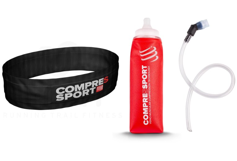 Compressport Pack Free Belt + Ergo Flask 600mL 