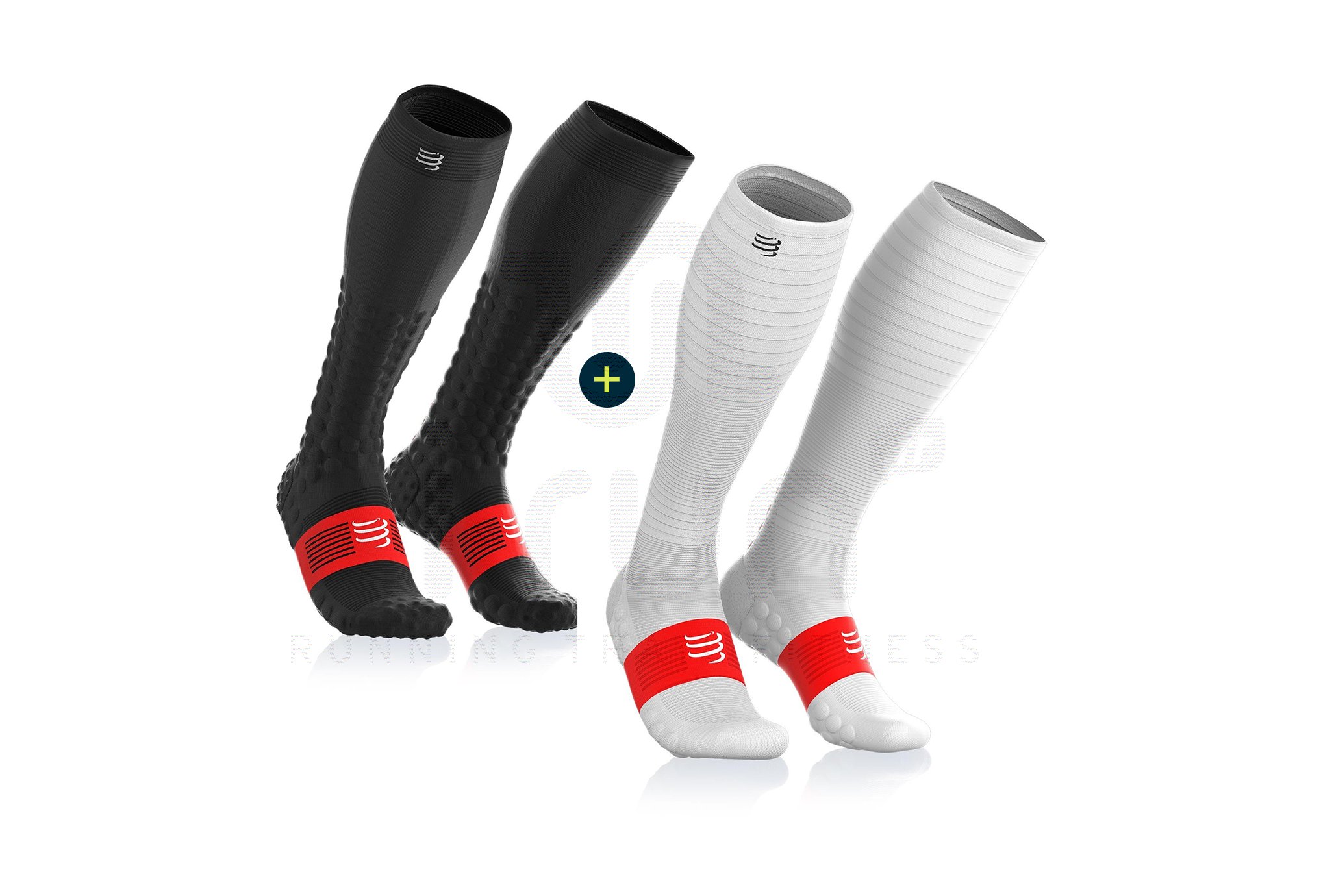 Compressport pack Full Socks Detox Recovery + Full Socks Oxygen