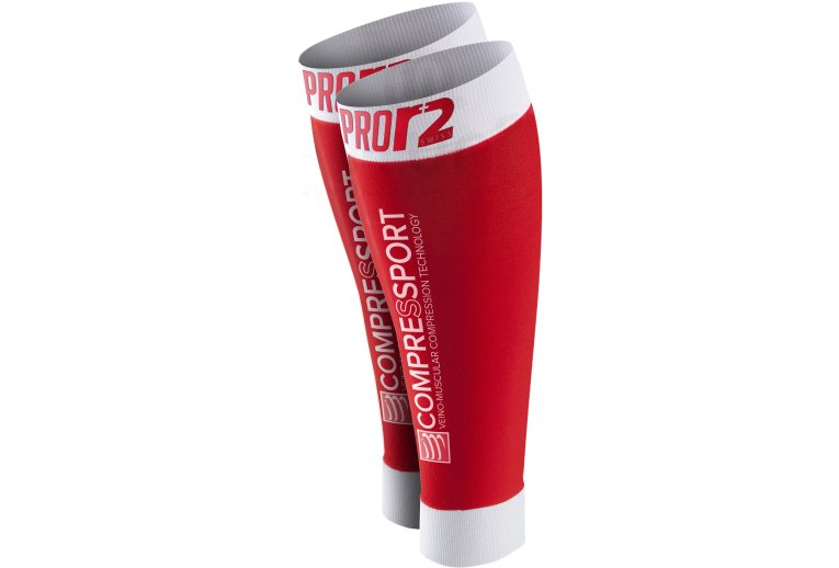 Compressport Manguitos de gemelos Pro R2 Swiss